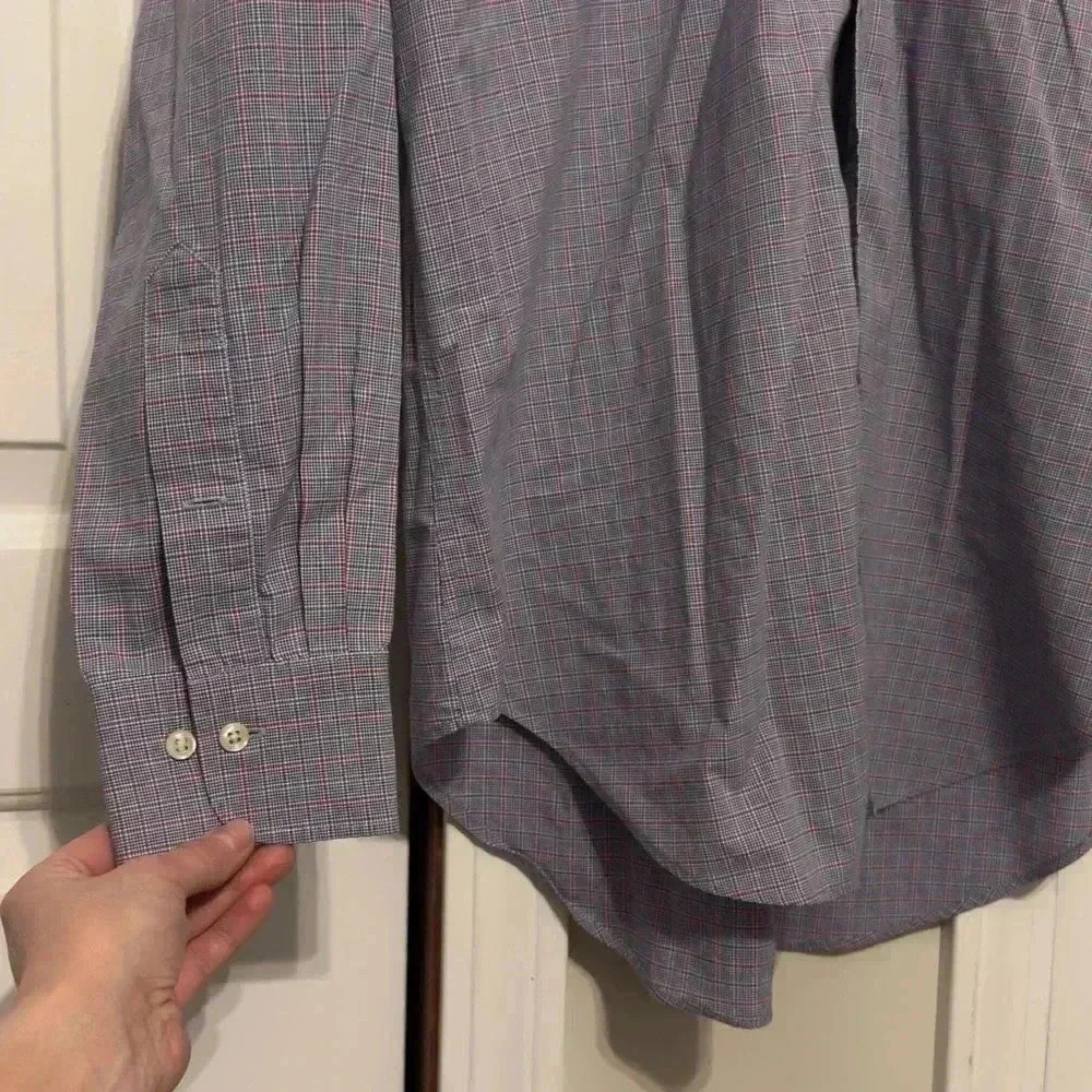 Lauren Ralph Lauren Mens Classic Fit 100% Cotton Long Sleeve Dress Shirt Size 16 - Picture 6 of 12